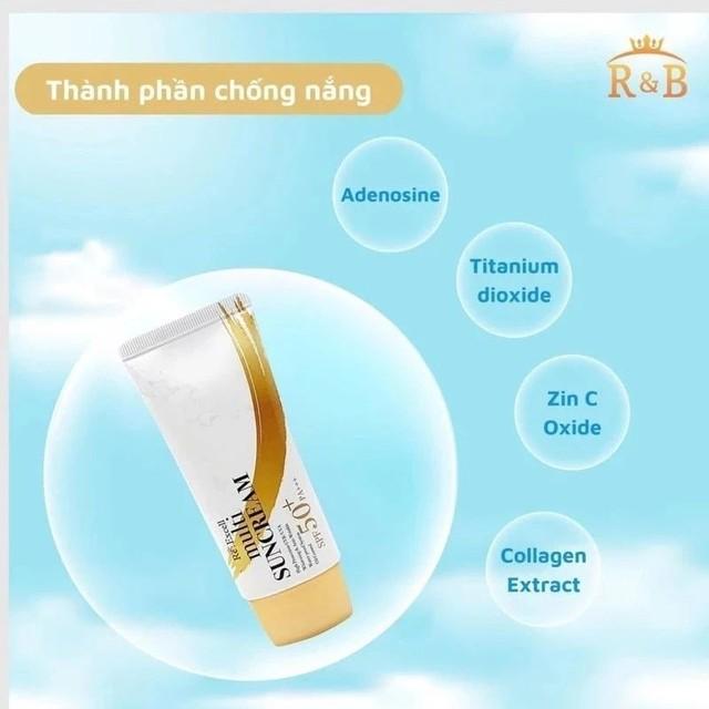 +5 kem chống nắng nâng tone finish trắng hồng, mịn lì nên có lượt bán top đầu- Ảnh 8. +5 kem chống nắng nâng tone finish trắng hồng, mịn lì nên có lượt bán top đầu- Ảnh 8.