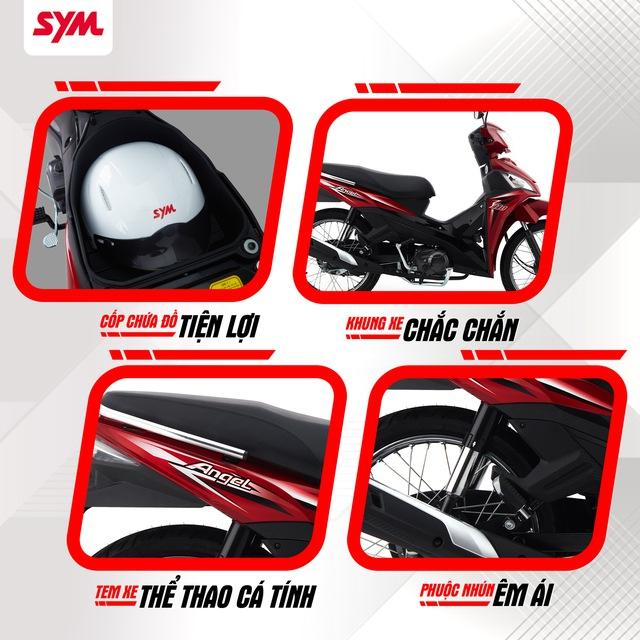 Đón đầu xu hướng xăng E10: SYM khẳng định vị thế với xe số Angel 110 - Ảnh 5.