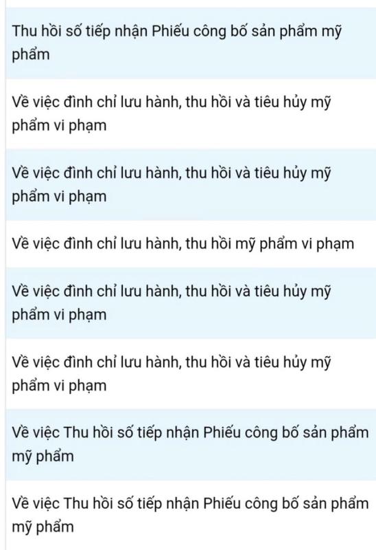  Thêm 4 chất cấm dùng trong mỹ phẩm - Ảnh 1.