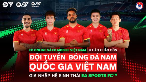 Đội tuyển Việt Nam chính thức góp mặt hệ sinh thái game toàn cầu EA Sports FC™  - Ảnh 1.